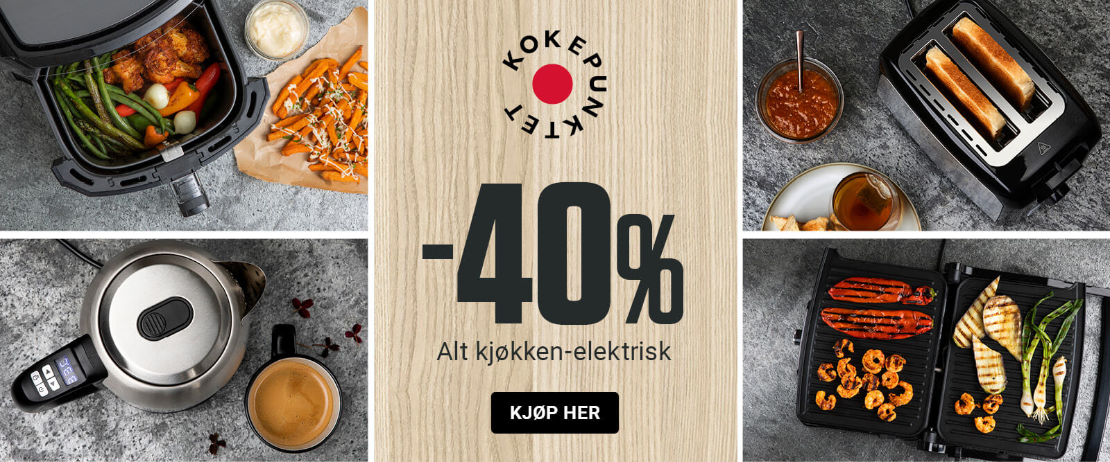 Alt kjøkken-el -40% 