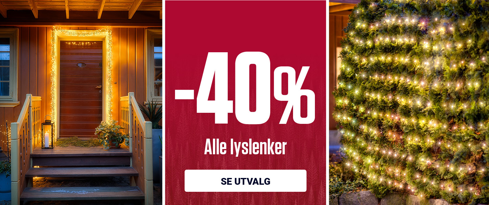 Julelenker 40%