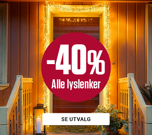 Julelenker 40%