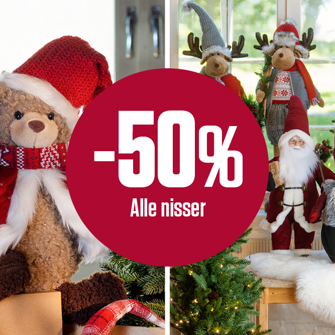 -50% alle nisser