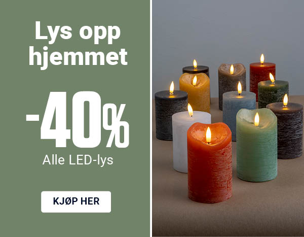 Alle LED-lys -40%