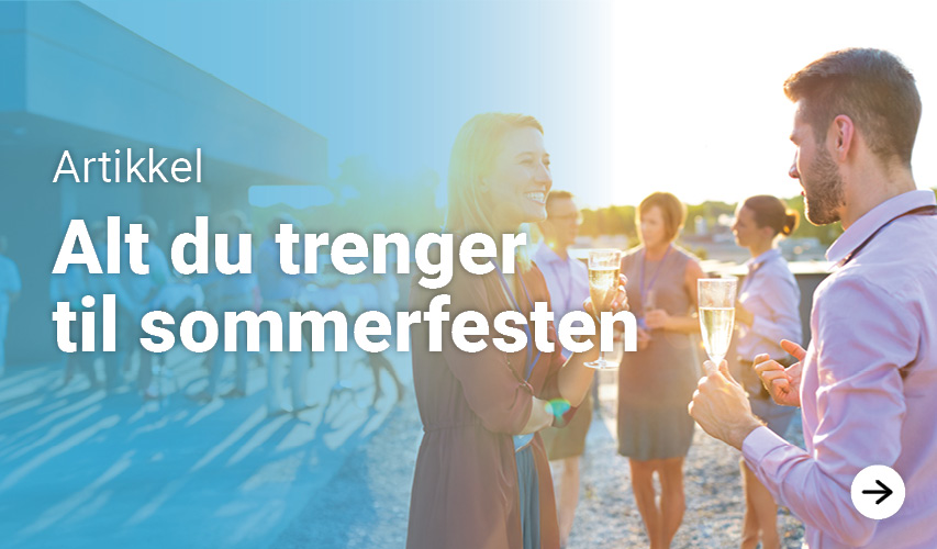 Vi har det du trenger til sommerfesten på jobben!