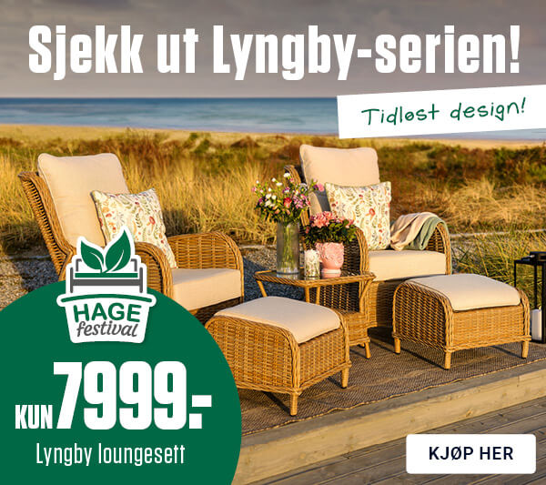 Lyngby loungesett Kun 7999,-